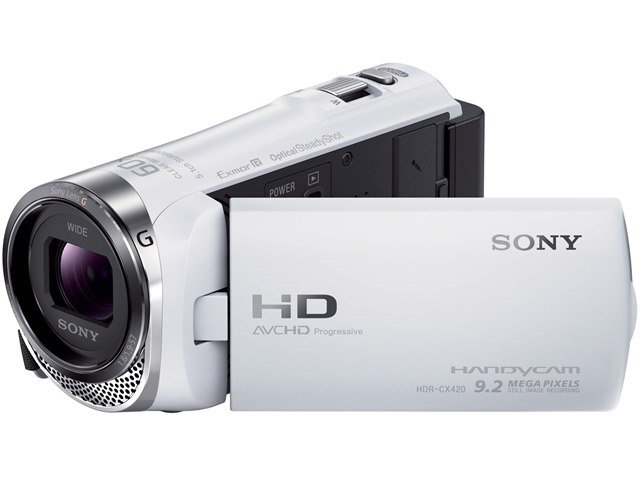 HDR-CX420 (W) [ホワイト]の製品画像 - 価格.com