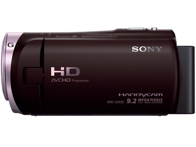 SONY HD ビデオカメラ CX420 HDR-CX420 主な仕様 | デジタルビデオカメラ Handycam ハンディカム