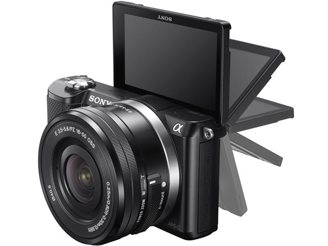 α5000 ILCE-5000L パワーズームレンズキット [ブラック]の製品画像