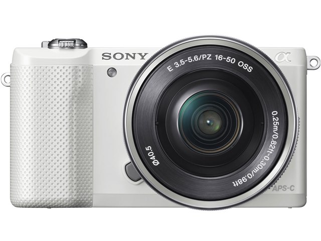 SONY α5000 パワーズームレンズキット ILCE-5000L-P α5000 ILCE-5000L パワーズームレンズキット [ホワイト]の製品画像