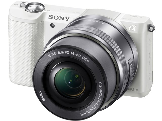 α5000 ILCE-5000L パワーズームレンズキット [ホワイト]の製品画像