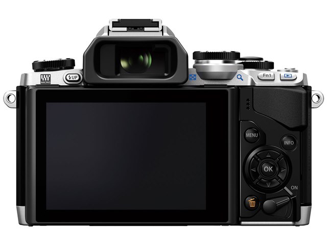 OLYMPUS OM-D E-M10 14-42mm EZ レンズキット [シルバー]の製品画像