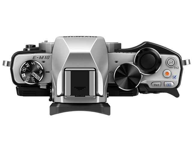 OM-D E-M10 14-42mm EZレンズキット シルバー OLYMPUS OM-D E-M10 14-42mm EZ レンズキット [シルバー]の製品画像