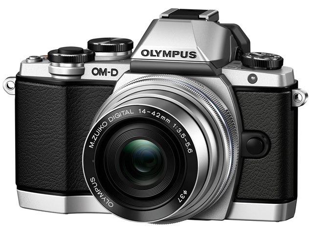 OLYMPUS OM-D E-M10 EZダブルズームキット [シルバー]の製品画像