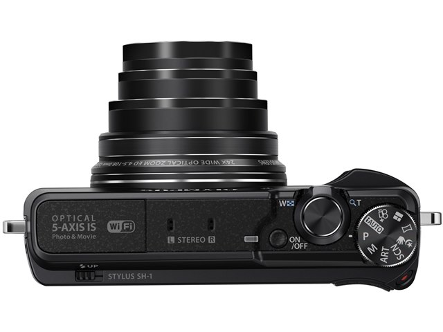OLYMPUS STYLUS SH-1 オリンパス コンデジ カメラ ブラック OLYMPUS STYLUS SH-1 [ブラック]の製品画像 - 価格.com