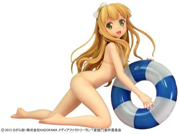 ChaosTCG 変態王子と笑わない猫。　王子様と共に　小豆梓　SP サイン 駿河屋 -<中古>小豆梓(水着) 「変態王子と笑わない猫。 ロングポスター