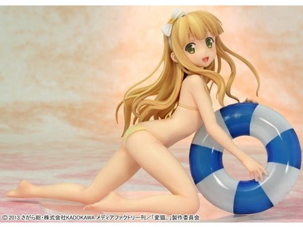 未開封 変態王子と笑わない猫。 小豆梓 水着ver. 1/8スケール フィギュア 変態王子と笑わない猫。 小豆梓 ～水着ver.～の製品画像 - 価格.com