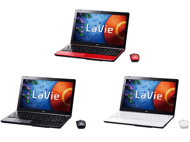 LaVie S LS350/SSR PC-LS350SSR [ルミナスレッド]の製品画像
