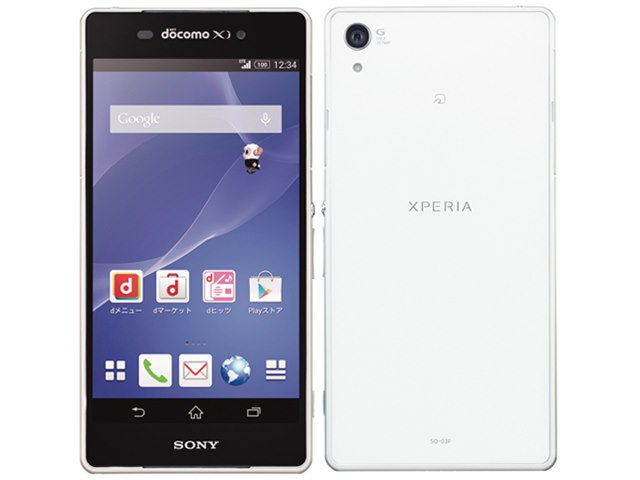 Xperia Z2 SO-03F docomo [White] (新規契約)の製品画像 - 価格.com