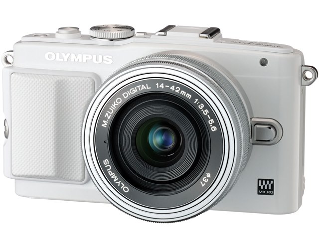 OLYMPUS PEN Lite ホワイト 14-42mmセット OLYMPUS PEN Lite E-PL6 14-42mm EZ レンズキット [ホワイト]の製品