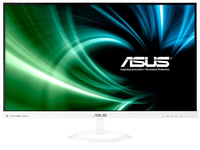 ASUS VX279H-W 27インチ モニター 美品 VX279H-W [27インチ ホワイト]の製品画像 - 価格.com