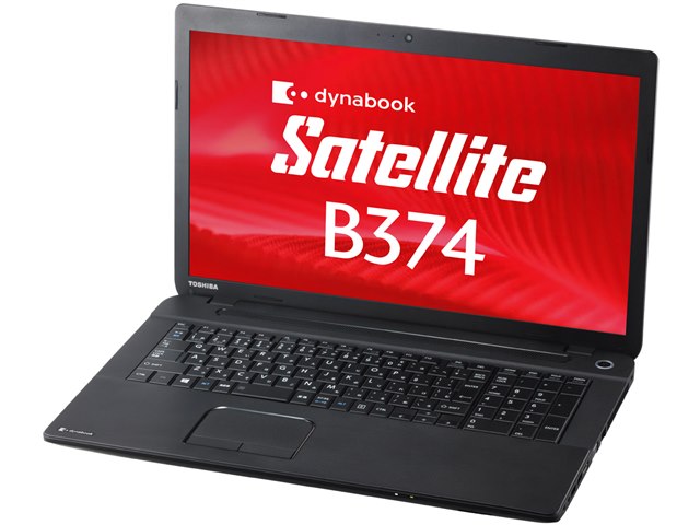 美品TOSHIBA東芝dynabook Satellite B374ノートブック dynabook Satellite B374 B374/K PB374KATP83AD71の製品画像