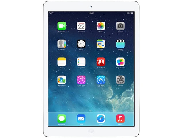 iPad Air 128GB silver simフリー Wi-Fi +Cell
