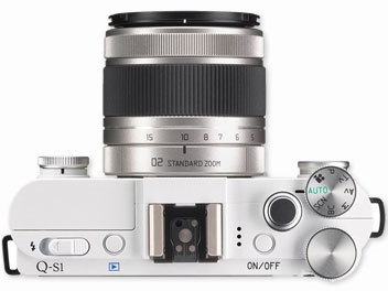 PENTAX Q-S1 ズームレンズキット [ピュアホワイト×クリーム]の製品画像