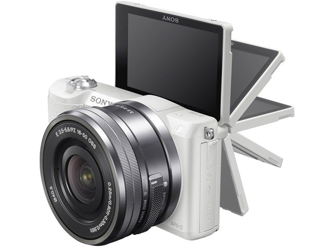 α5100 ILCE-5100L パワーズームレンズキット [ホワイト]の製品画像