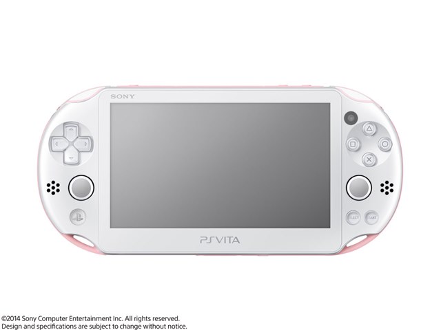 Playstation Vita プレイステーション ヴィータ Wi Fiモデル Pch 00 Za19 ライトピンク ホワイト の製品画像 価格 Com