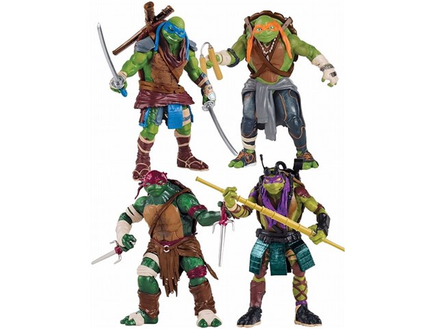 Tmnt ティーンエイジ ミュータント ニンジャ タートルズ フ ベイシックフィギュアシリーズ 4体 ボックスセットの製品画像 価格 Com