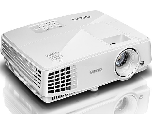 美品✨️BenQ ms524 プロジェクター 本体 ケーブル・リモコン・取説付き MS524 [パールホワイト]の製品画像 - 価格.com