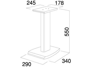 美品HAMILeX SB-302 スピーカースタンド ペア SB-302 [完売] スピーカースタンド | 製品情報 | HAMILeX