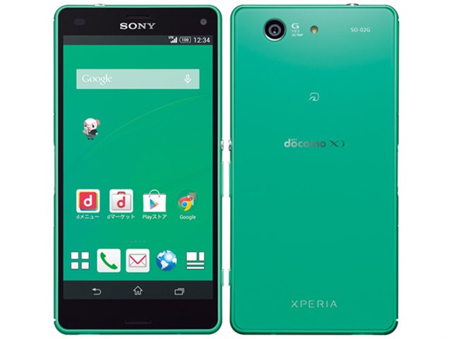 Xperia Z3 Compact So 02g Docomo Green の製品画像 価格 Com