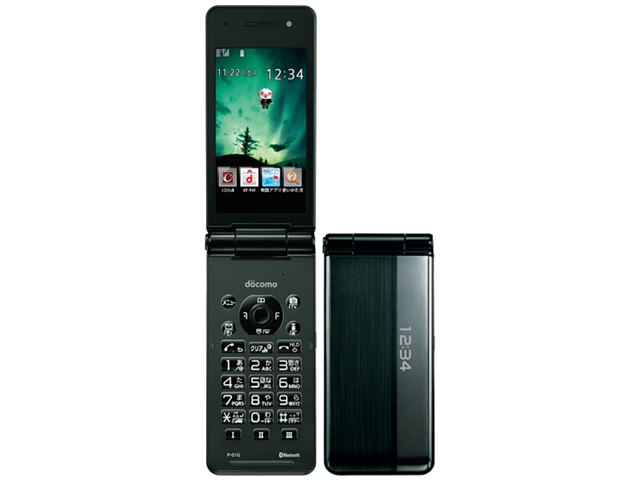 docomo P-01G [ブラック] (機種変更)の製品画像 - 価格.com