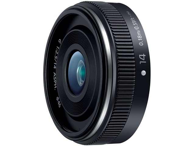 LUMIX G 14mm/F2.5 II ASPH. H-H014A-K [ブラック]の製品画像 - 価格.com