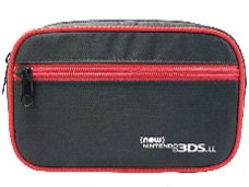 たっぷり収納ポーチ for Newニンテンドー3DS LL 3DS-426 [レッド]の 