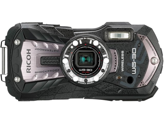 RICOH WG-30W [カーボングレー]の製品画像 - 価格.com