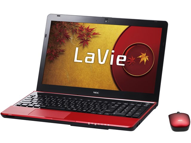 NEC LAVIE ノートPC LNS300/Rレッド Windows 10 LaVie S LS350/TSR PC-LS350TSR [ルミナスレッド]の製品画像
