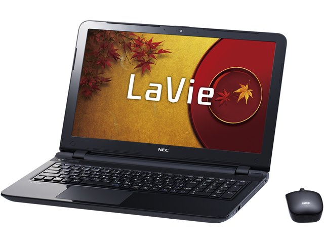 NEC LaVie LS150TBSノートパソコン スターリーブラック LaVie S LS150/TSB PC-LS150TSB [スターリーブラック]の製品画像