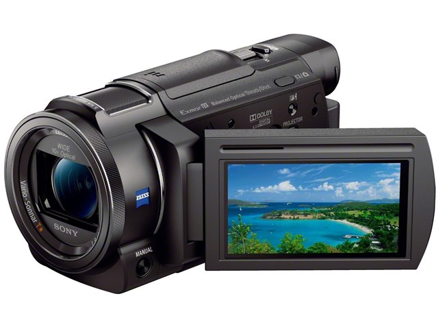 ビデオカメラ SONY fdr-axp35 SONY FDR-AXP35 4K Video Camera Handycam 10x Optical Black