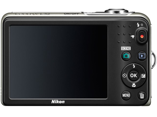Nikon ニコン COOLPIX L32 シルバー コンパクトデジタルカメラ COOLPIX L32 [シルバー]の製品画像 - 価格.com