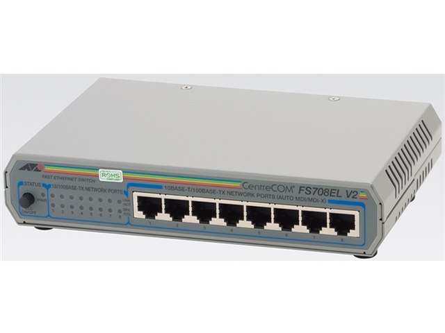 CentreCOM FS708EL V2 (RoHS)の製品画像 - 価格.com