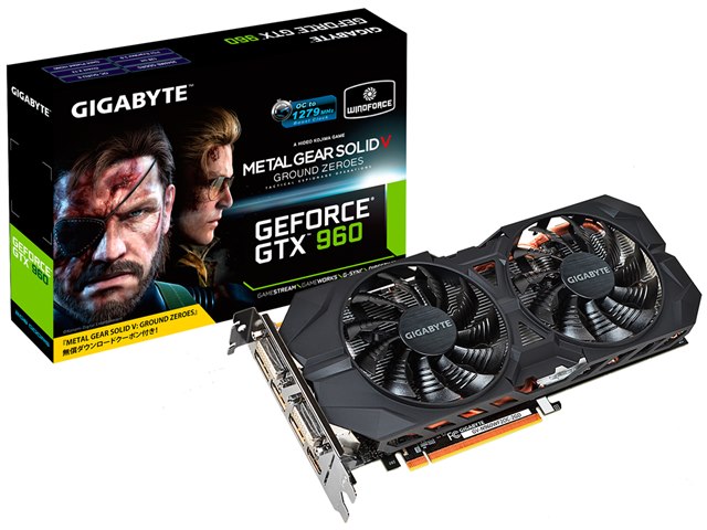 GV-N960WF2OC-2GD-GA [PCIExp 2GB]の製品画像 - 価格.com