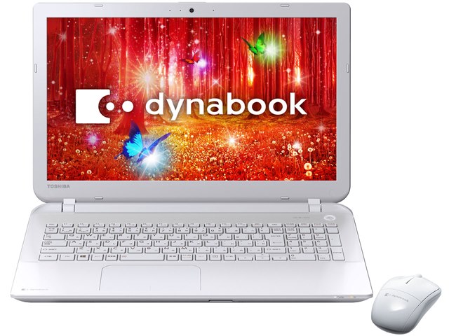 m*i様 TOSHIBA dynabook ホワイト　白　パソコン dynabook T75 T75/PW PT75PWP-HHA [リュクスホワイト]の製品画像
