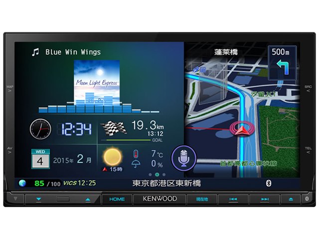 B19 KENWOOD 彩速ナビ MDV-X702 本体 カーナビ 彩速ナビ MDV-X702の製品画像 - 価格.com