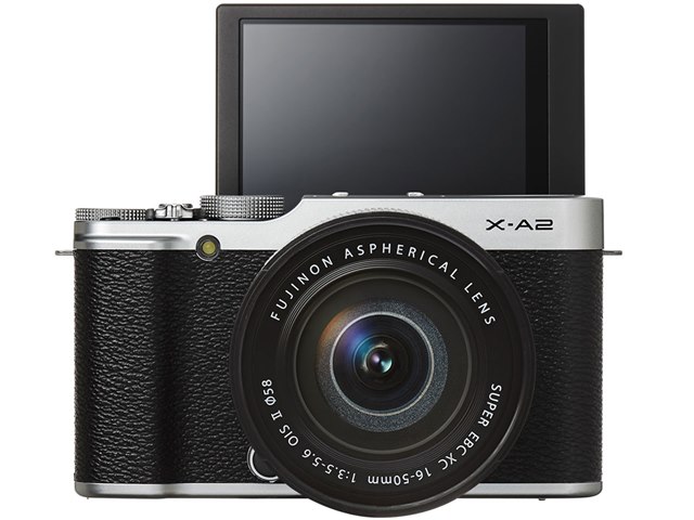 FUJIFILM X-A2 ダブルズームレンズキット [シルバー]の製品画像 - 価格.com