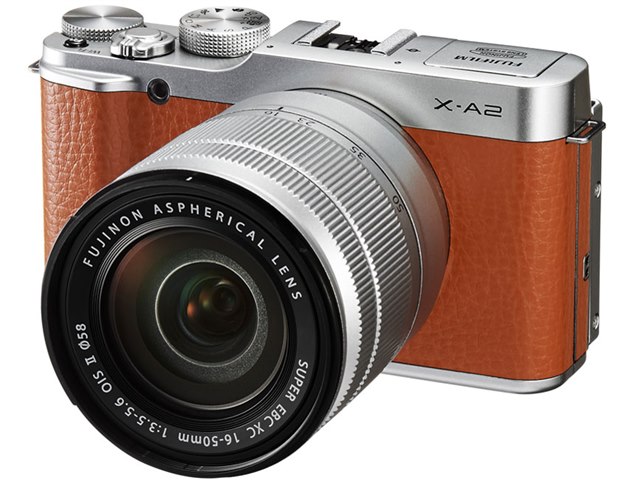 FUJIFILM X-A2 ダブルズームレンズキット [ブラウン]の製品画像 - 価格.com