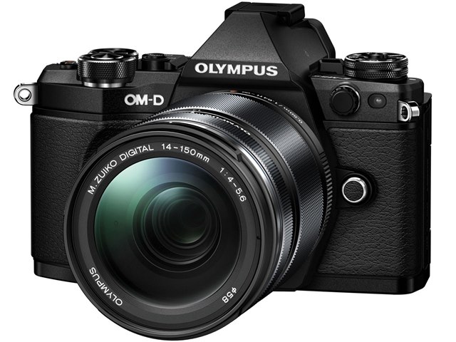 OLYMPUS OM-D E-M5 Mark II 14-150mm II レンズキット [ブラック]の 