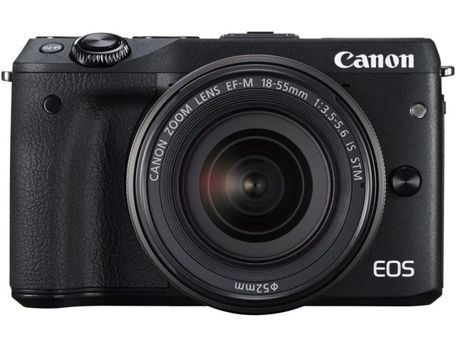 EOS M3 EF-M18-55 IS STM レンズキット [ブラック]の製品画像