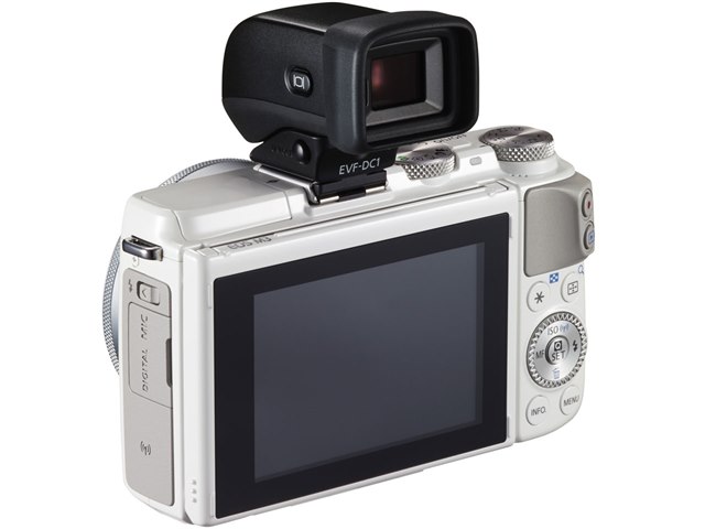 EOS M3 ダブルレンズ EVFキット [ホワイト]の製品画像 - 価格.com