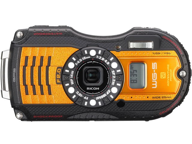 RICOH WG-5 GPS [オレンジ]の製品画像 - 価格.com