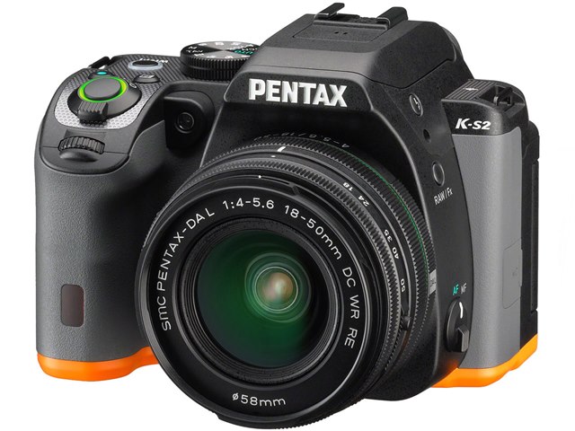 Pentax K S2 ダブルズームキット ブラック オレンジ の製品画像 価格 Com