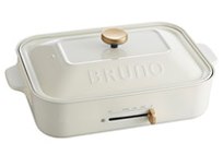 BRUNO ホットプレート BOE026-WH ホワイト Amazon | BRUNO ホットプレートグランデサイズ BOE026-WH ホワイト