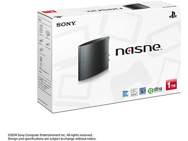 nasne(ナスネ) CECH-ZNR2J 01 [1TB] [ブラック]の製品画像 - 価格.com