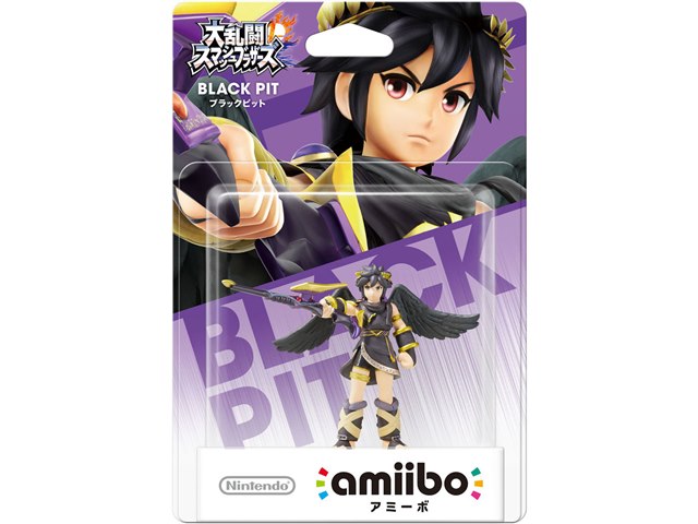 Amiibo Nvl C bj ブラックピット 大乱闘スマッシュブラザーズシリーズ の製品画像 価格 Com