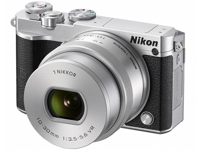 Nikon 1 J5 標準パワーズームレンズキット [シルバー]の製品画像 - 価格.com