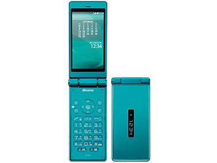 docomo AQUOS ケータイ SH-06G Blue Green docomo AQUOS ケータイ SH-06G [Blue Green] (MNP)の製品画像