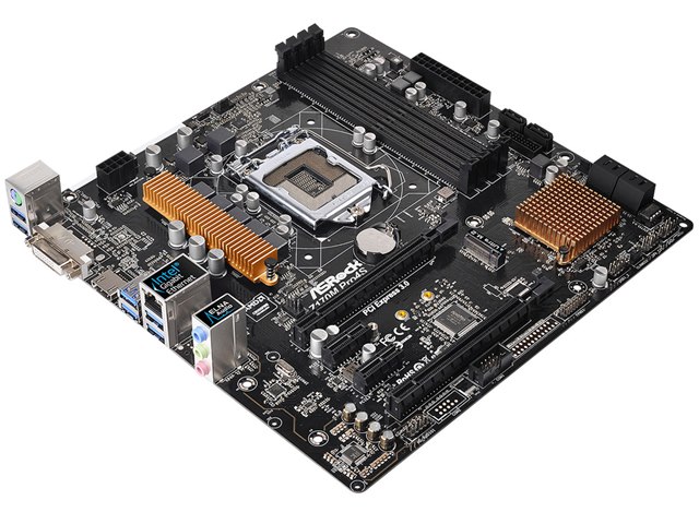 ASRock Z170M Pro4S マザーボード Z170M Pro4Sの製品画像 - 価格.com