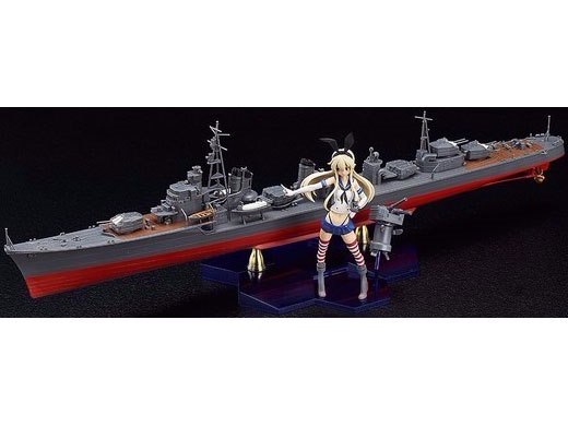 艦隊これくしょん -艦これ- PLAMAX KC-01 1/350 駆逐艦×1/20 艦娘 島風